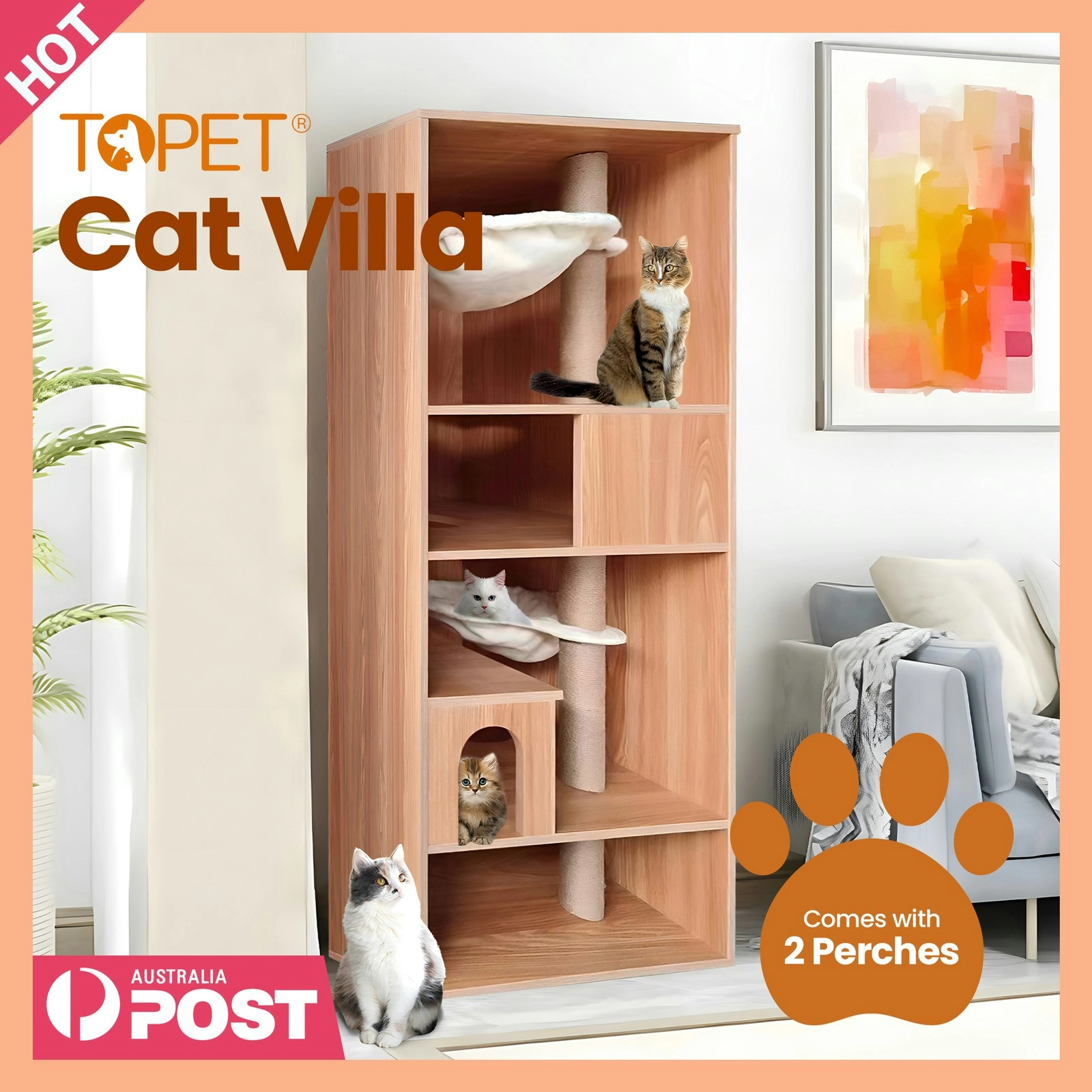 Cat Villa Tower Condo House