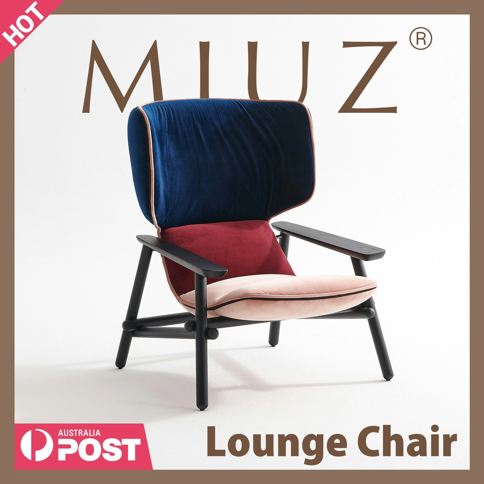 Lounge Armchair Wingback Chair Accent Living Room | Replica Lilo Wing Chair