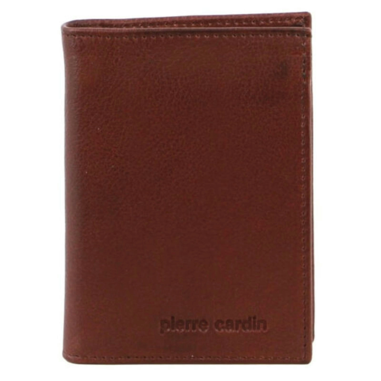 Pierre Cardin Mens Rustic Genuine Leather Wallet RFID in Brown