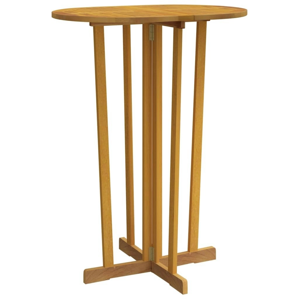 Folding Bar Table 90x65x105 cm Solid Wood Teak 319149