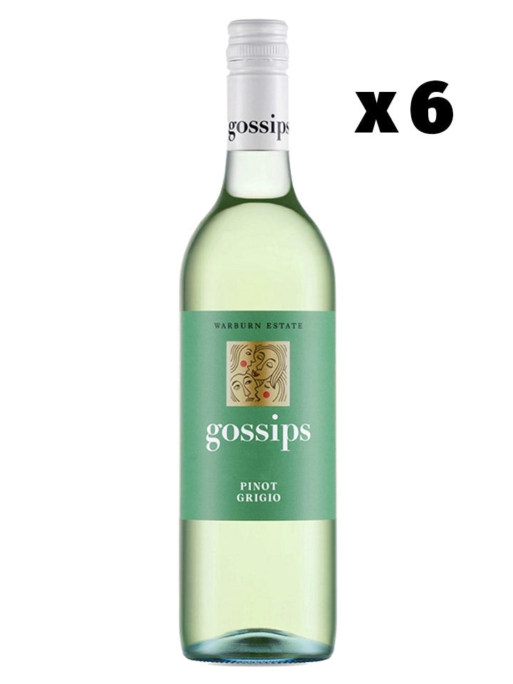 Gossips Pinot Grigio White Wine Case 6 X 750ml