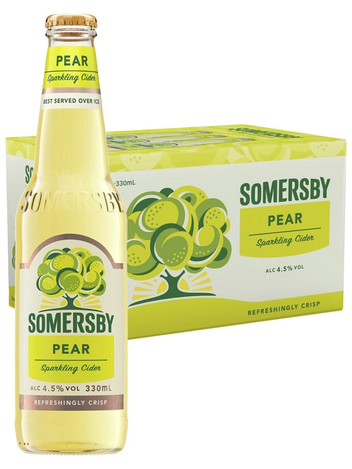 Somersby Pear Cider Case 24 X 330ml Bottles