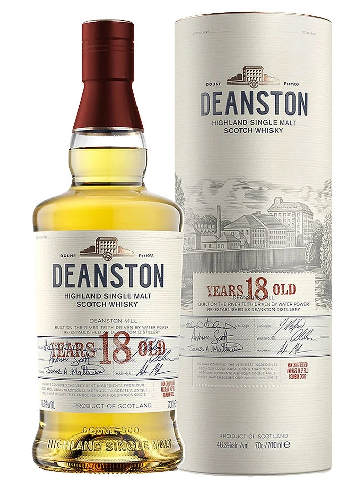 Deanston 18 Year Old Highland Single Malt Scotch Whisky 700ml