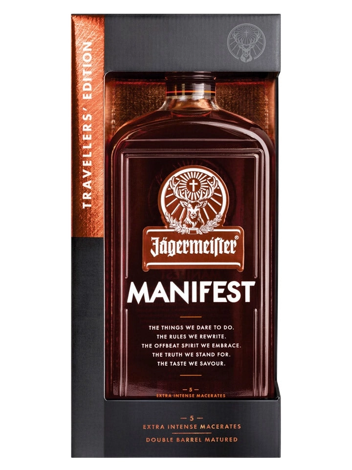 Jagermeister Manifest With Gift Box Herb Liqueur 1l