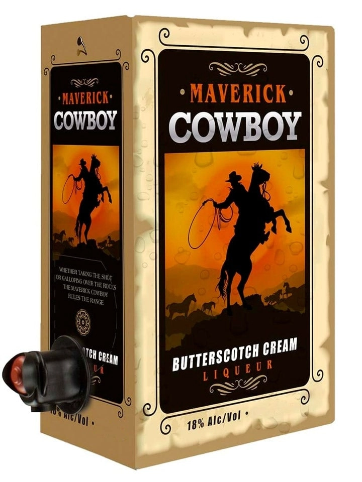 Maverick Cowboy Butterscotch Cream Liqueur 2l