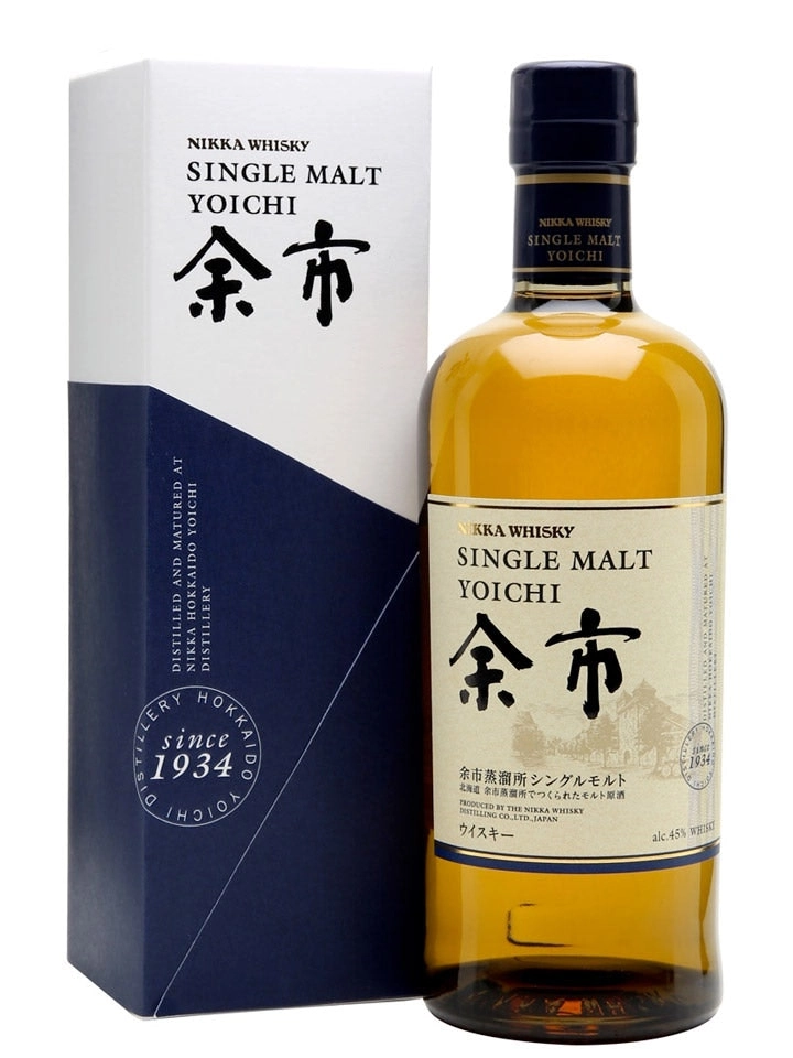 Nikka Yoichi With Gift Box Single Malt Japanese Whisky 700ml