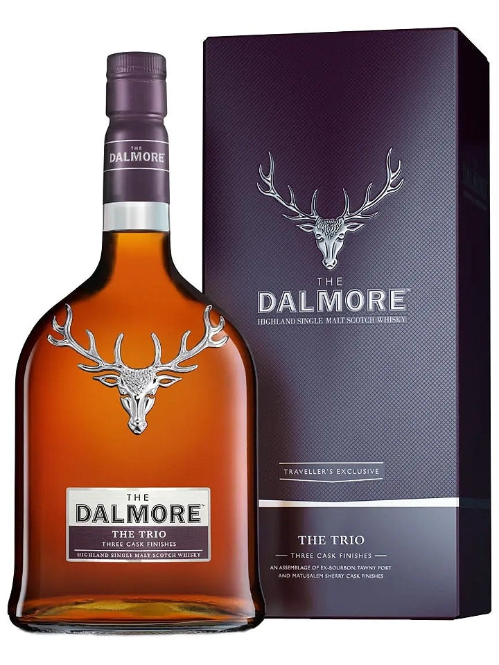 The Dalmore Trio Highland Single Malt Scotch Whisky 1l