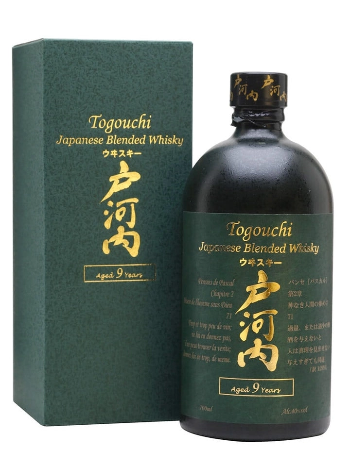 Togouchi 9 Year Old Japanese Blended Whisky 700ml