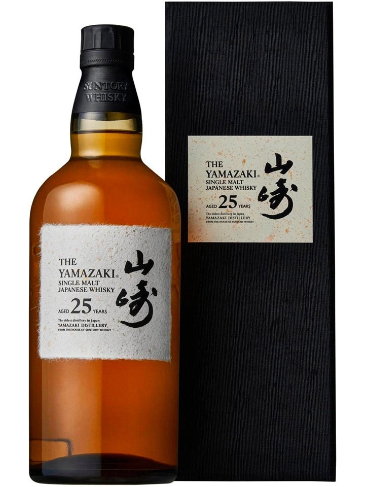 The Yamazaki Yamazaki 25 Year Old Single Malt Suntory Japanese Whisky 700ml