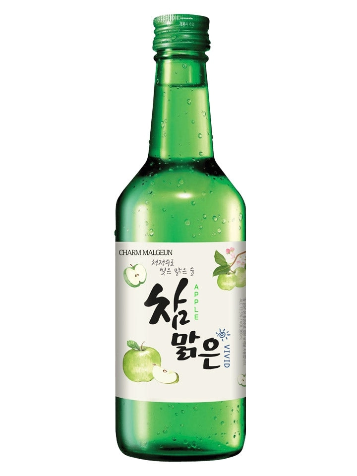 Charm Malgeun Vivid Apple Flavoured Soju 360ml