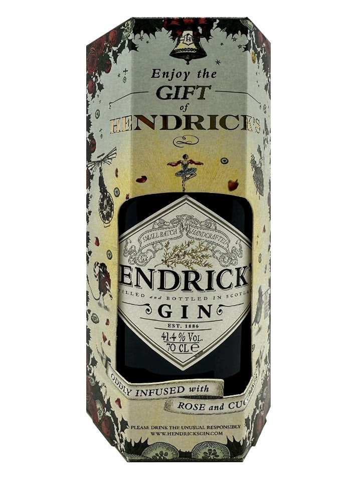 Hendrick's Gin With Festive Gift Box 41.4% 700ml