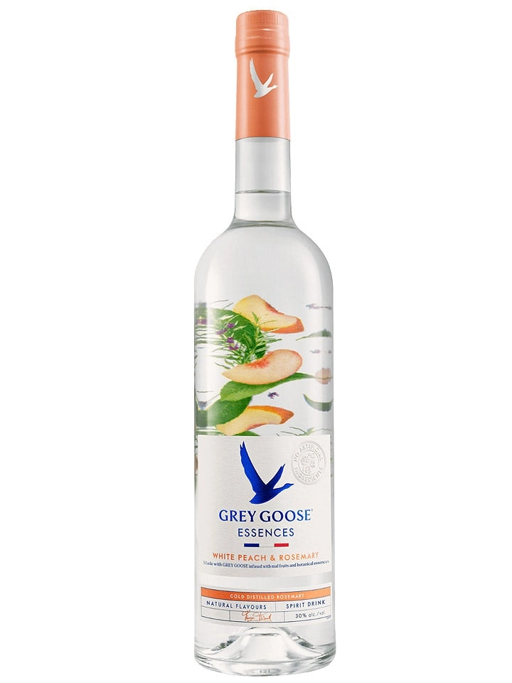 GREY GOOSE Essences White Peach & Rosemary Flavoured Premium French Vodka 1l