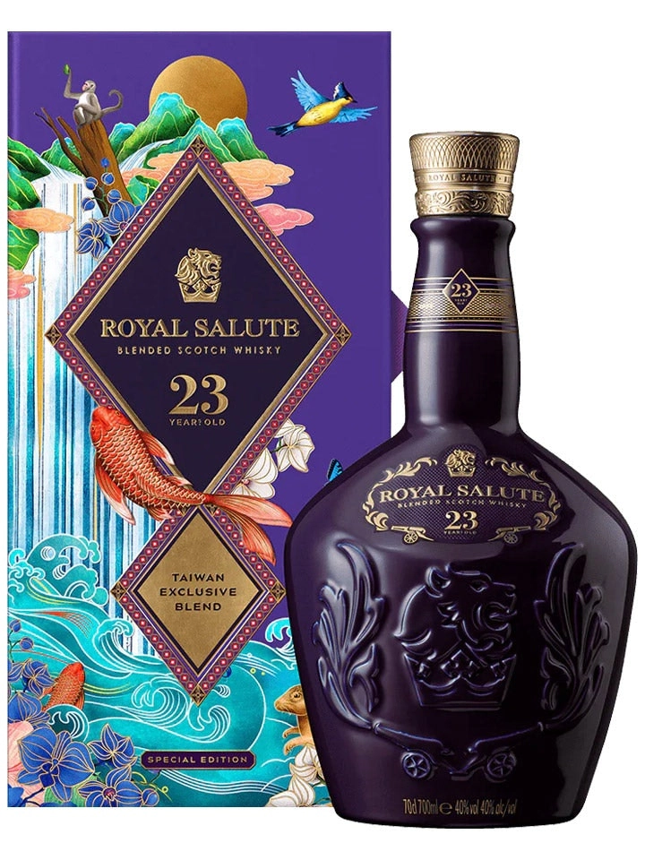 Royal Salute 23 Year Old Taiwan Exclusive 2023 + Gift Bag Blended Scotch Whisky 700ml