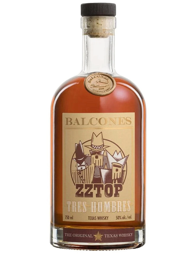 Balcones Zz Top Tres Hombres Limited Edition Texas American Whisky 750ml