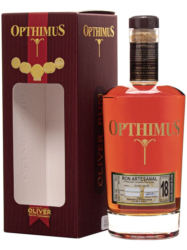 Opthimus 18 Year Old Solera Sistema Dominican Republic Rum 700ml