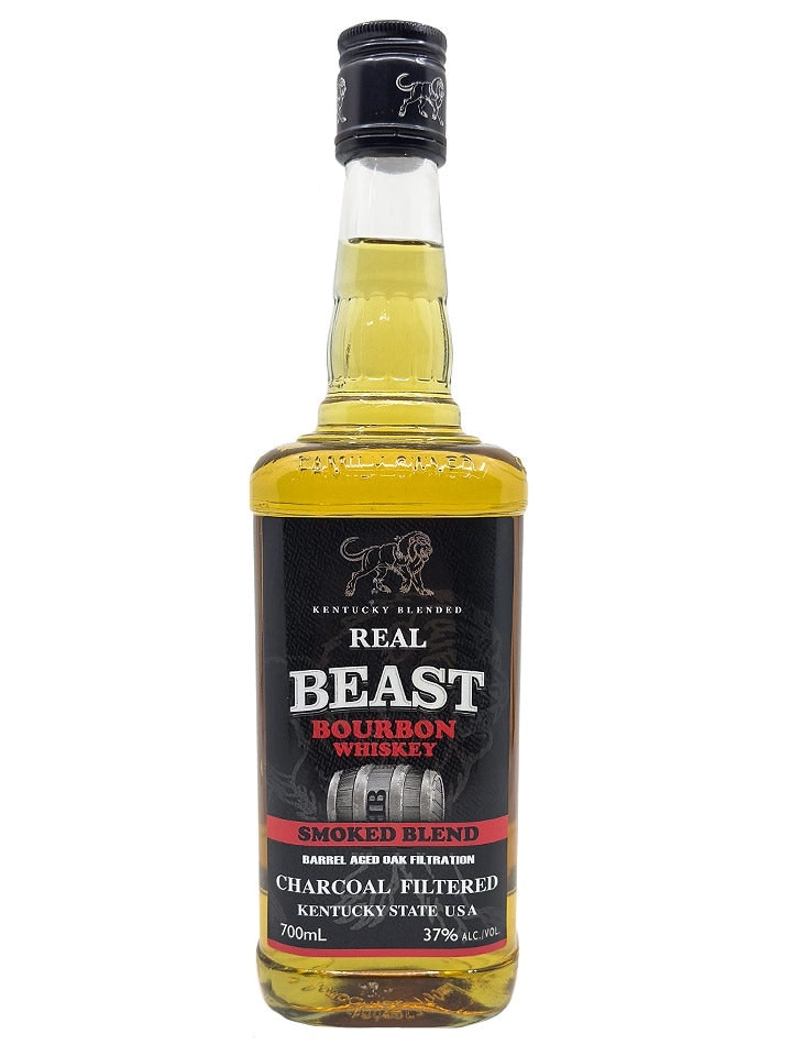 Real Beast Blended Bourbon Whiskey 700ml