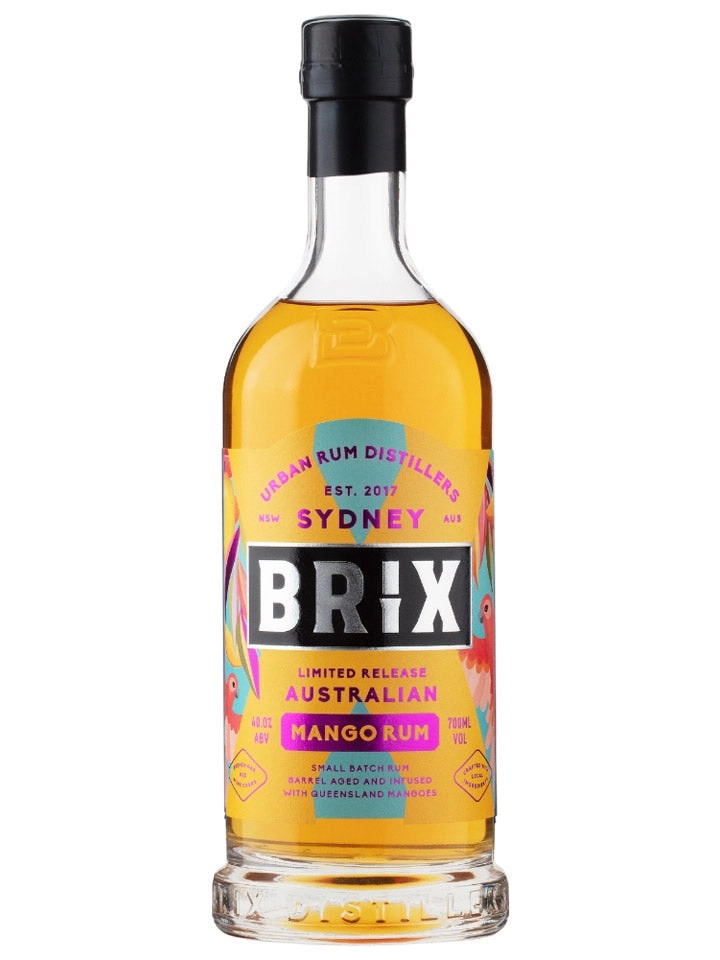 Brix Limited Release Mango Infused Australian Small Batch Rum 700ml