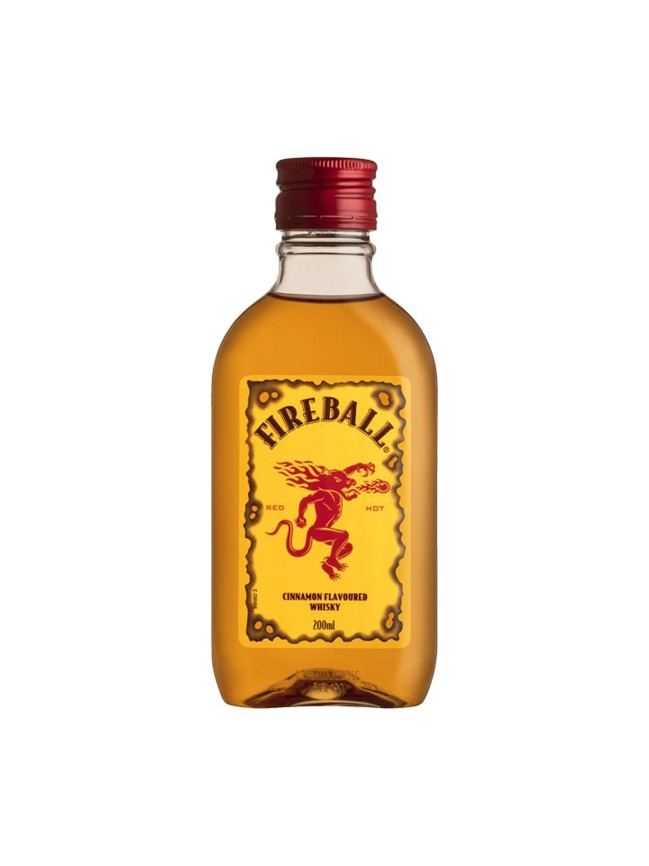 Fireball Cinnamon Flavoured Canadian Whisky Miniature 200ml