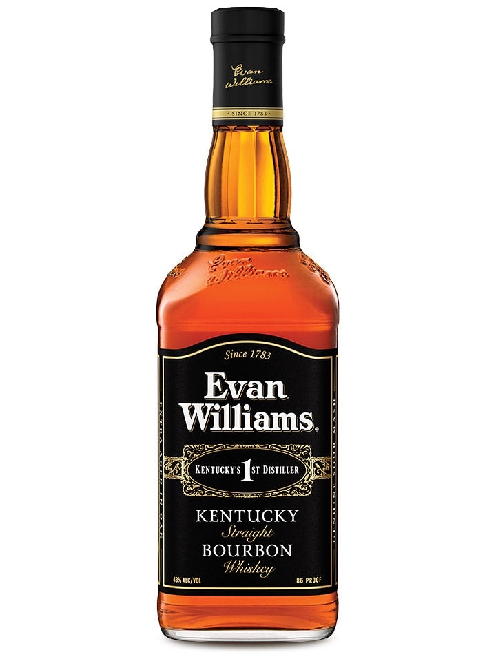 Evan Williams Black Label Kentucky Straight Bourbon Whiskey 1l