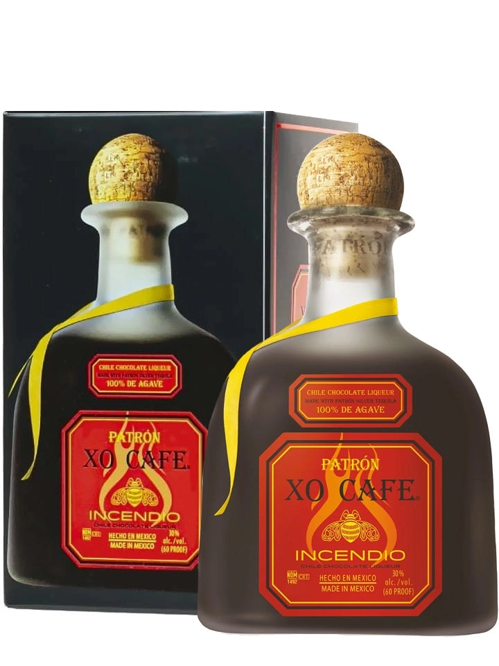 Patron Xo Cafe Incendio Chile Chocolate Tequila Liqueur 1l