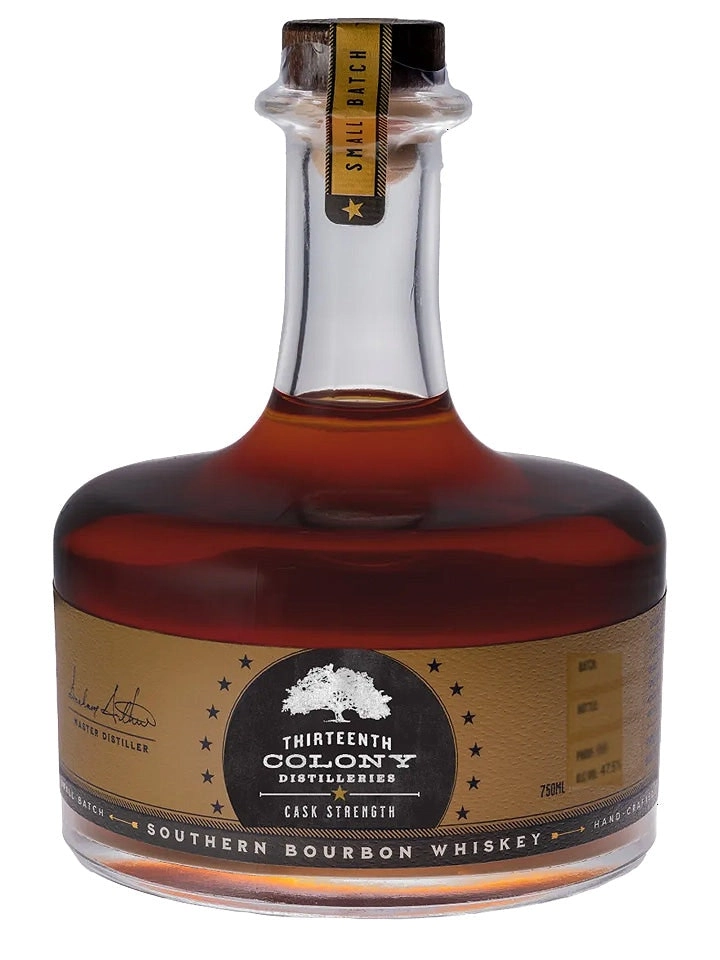 Thirteenth Colony 13th Colony Cask Strength 2024 Release Southern Bourbon Whiskey 750ml