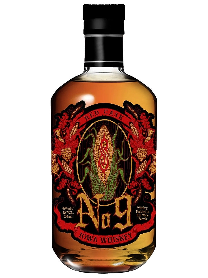 Slipknot No. 9 Red Cask Iowa American Whiskey 750ml