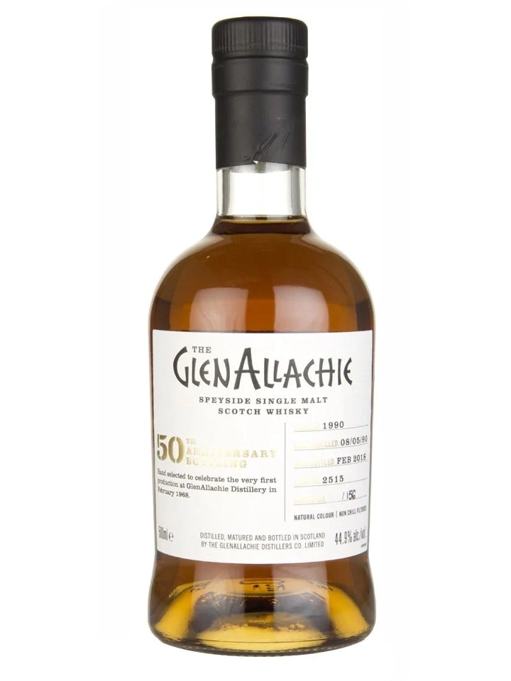 Glenallachie 27 Year Old Single Cask 50th Anniversary Single Malt Scotch Whisky 500ml