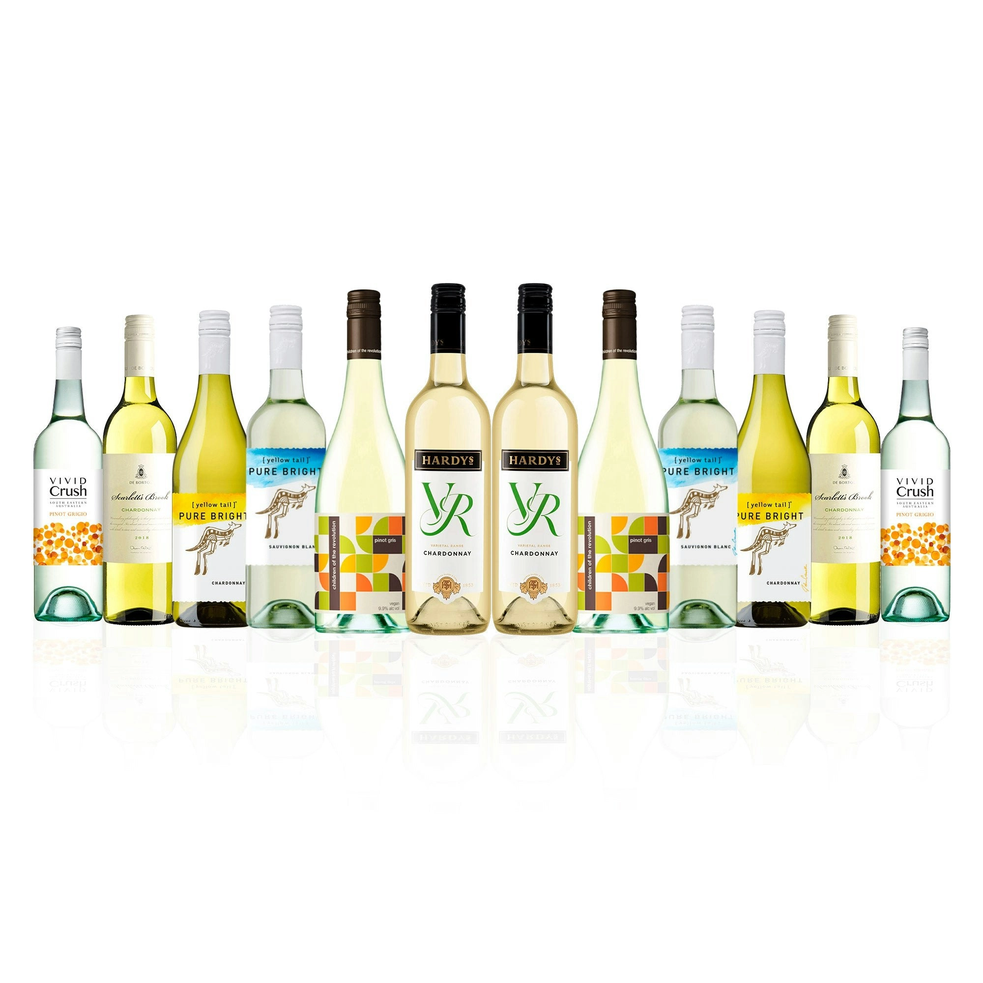 Your Wines Pure Bright White Mixed Dozen (12 Bottles)