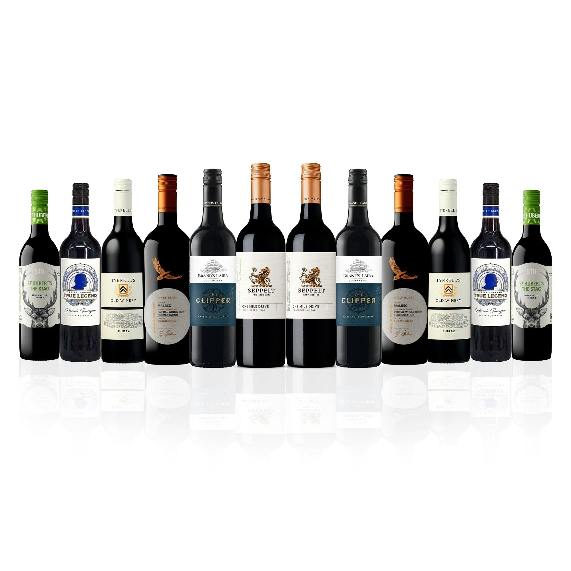 Your Wines Premium Aussie Red Wine Lovers Mix (12 Bottles)