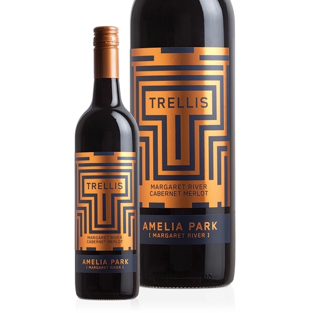 Amelia Park Wines Amelia Park Trellis Cabernet Merlot 2023 (12 Bottles)