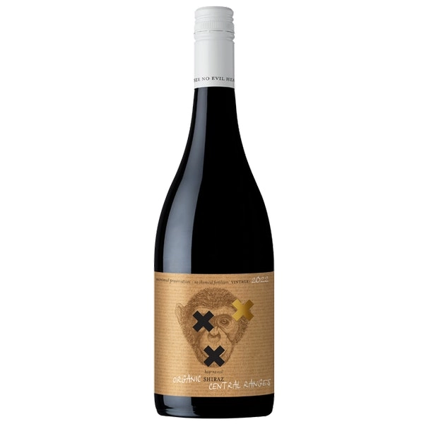 No Evil Australia Speak No Evil Shiraz Organic Vegan 2022 (12 Bottles)