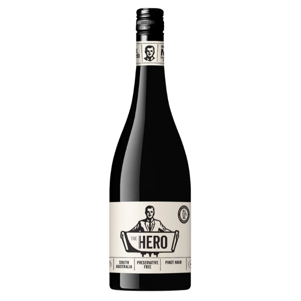 The Hero Australia Pinot Noir Preservative Free Vegan 2023 (12 Bottles)