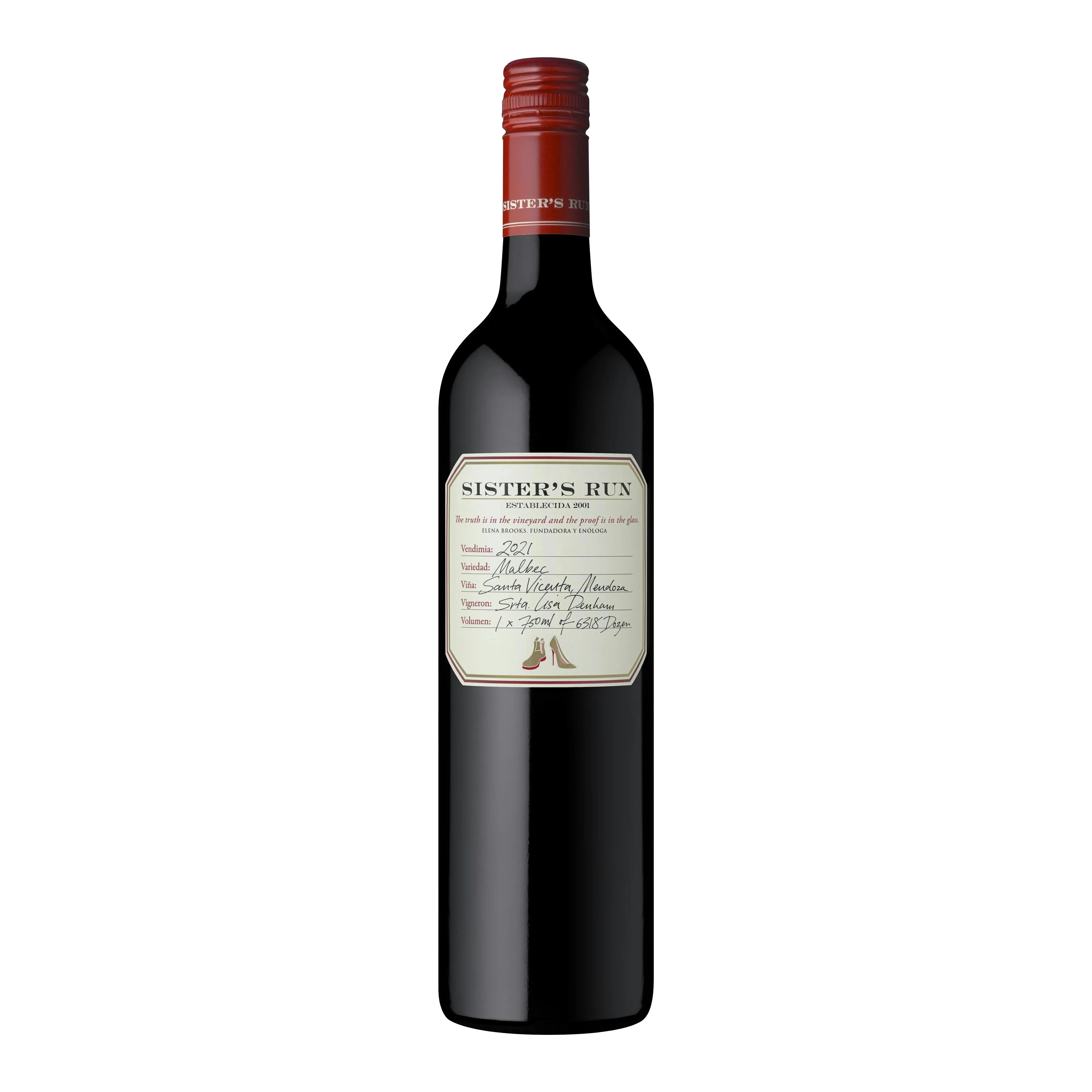 Sisters Run Santa Vicenta Mendoza Malbec 2021 (12 Bottles)