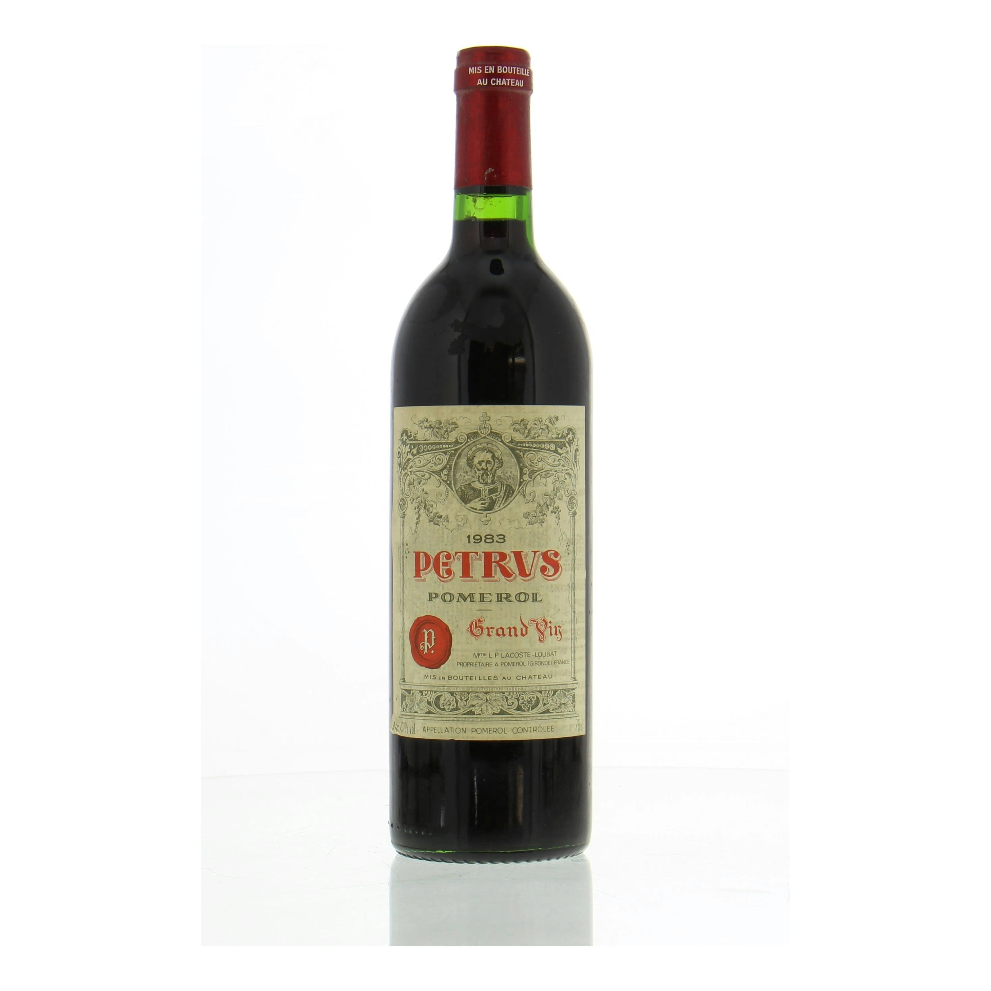 Chateau Petrus Pomerol 1983 Bordeaux (single Bottle) 750ml