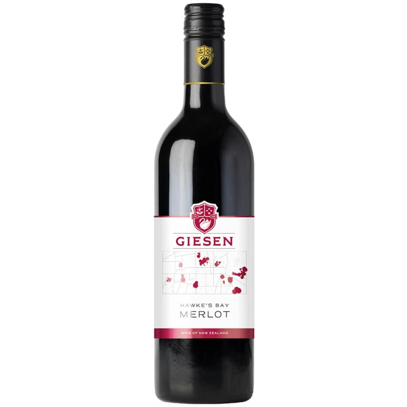 Giesen Estate Merlot,  Hawkes Bay 2020 (12 Bottles)