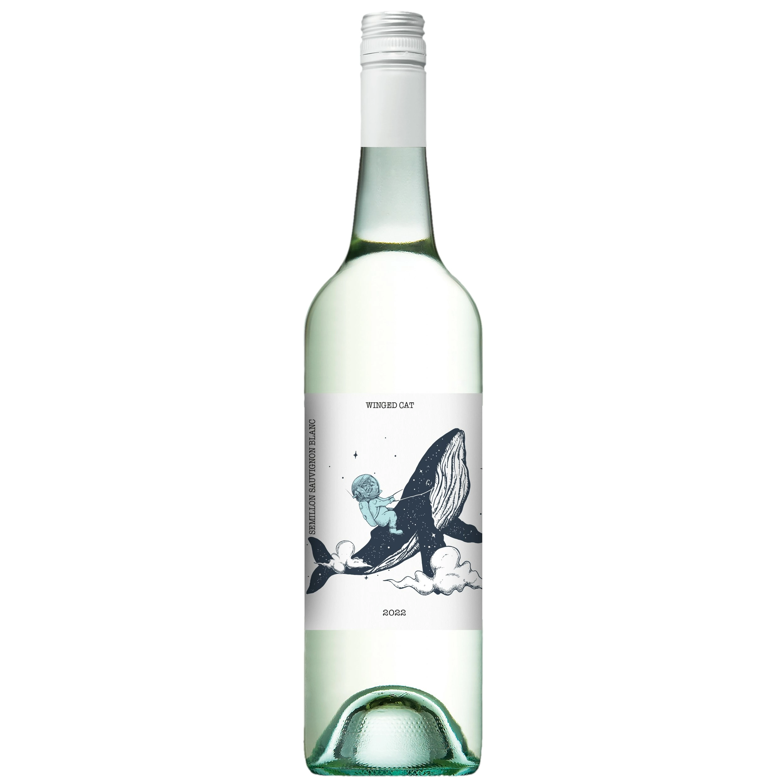 Winged Cat Semillon Sauvignon Blanc 2023 (12 Bottles)