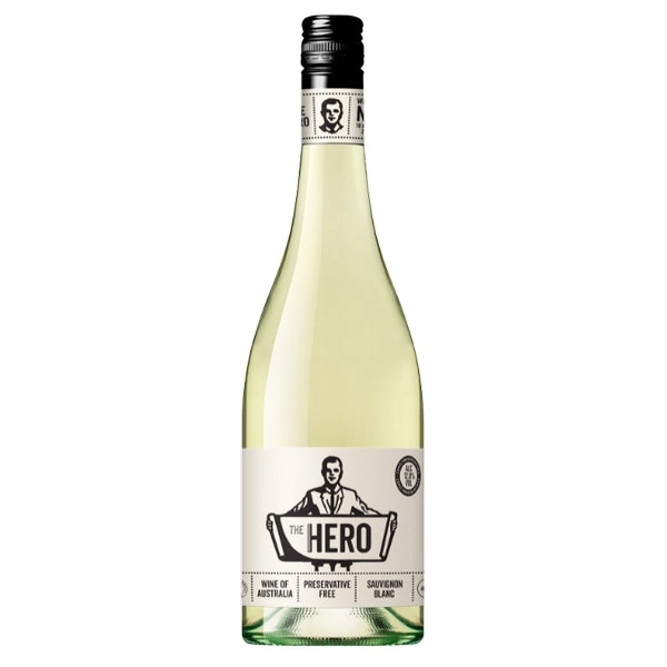 The Hero Australia Sauvignon Blanc Preservative Free Vegan 2024  (12 Bottles)