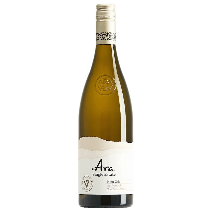 ARA Wines Ara Single Estate Pinot Gris,  Marlborough 2023 (12 Bottles)