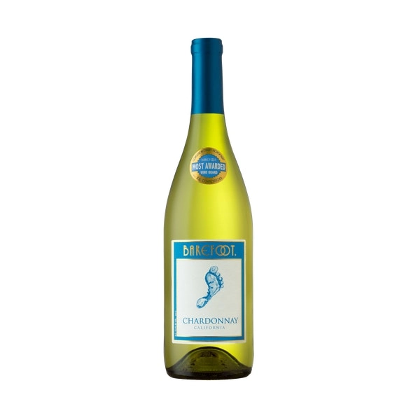 Barefoot Wine Barefoot Chardonnay, South East Australia 2023  (12 Bottles)