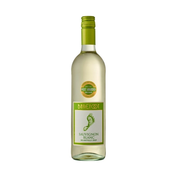 Barefoot Wine Barefoot Sauvignon Blanc, South East Australia 2023 (12 Bottles)