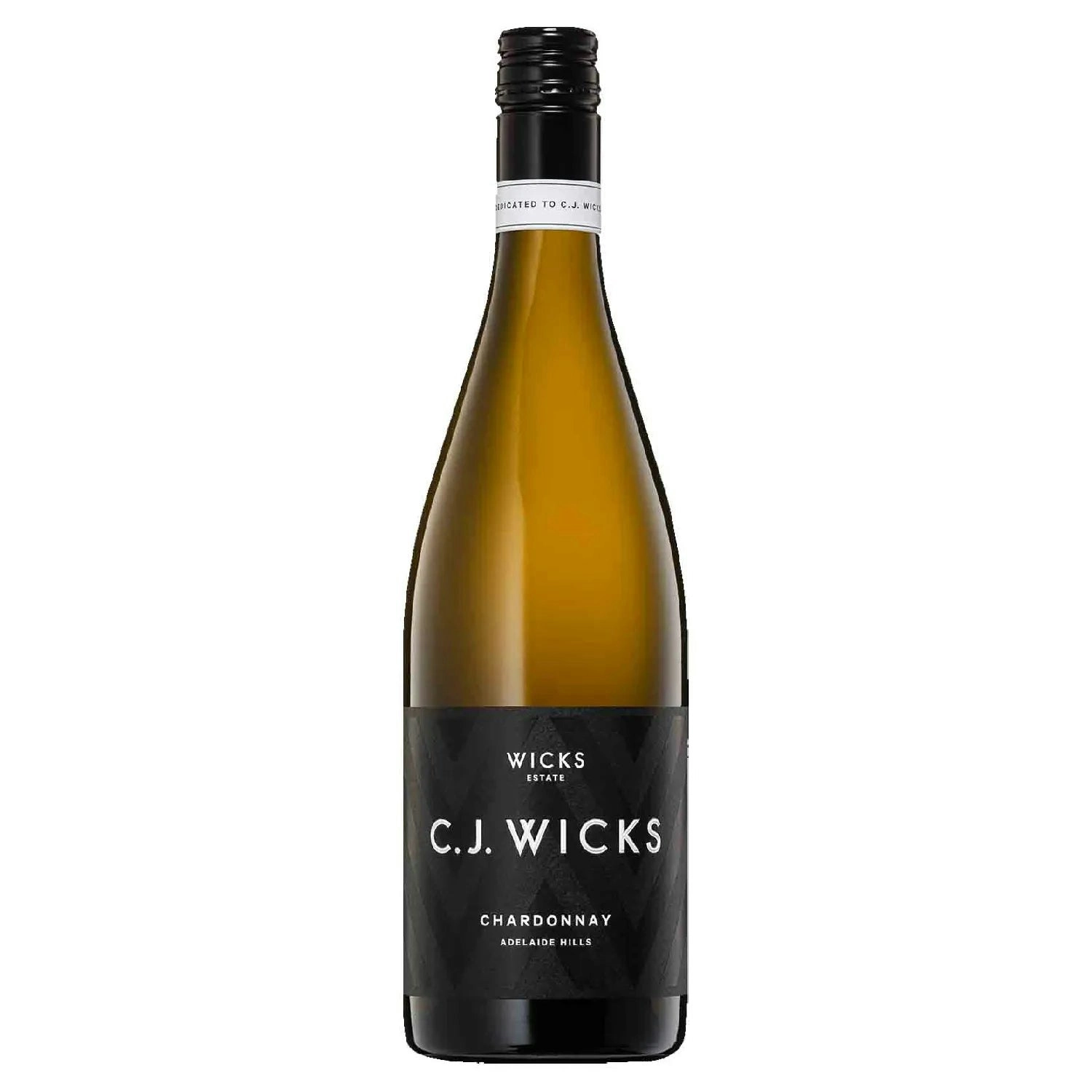 Wicks Estate C.j. Wicks Chardonnay,  Adelaide Hills 2021 (12 Bottles)