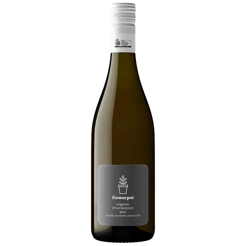 Flower Pot Organic Chardonnay 2021 (12 Bottles)