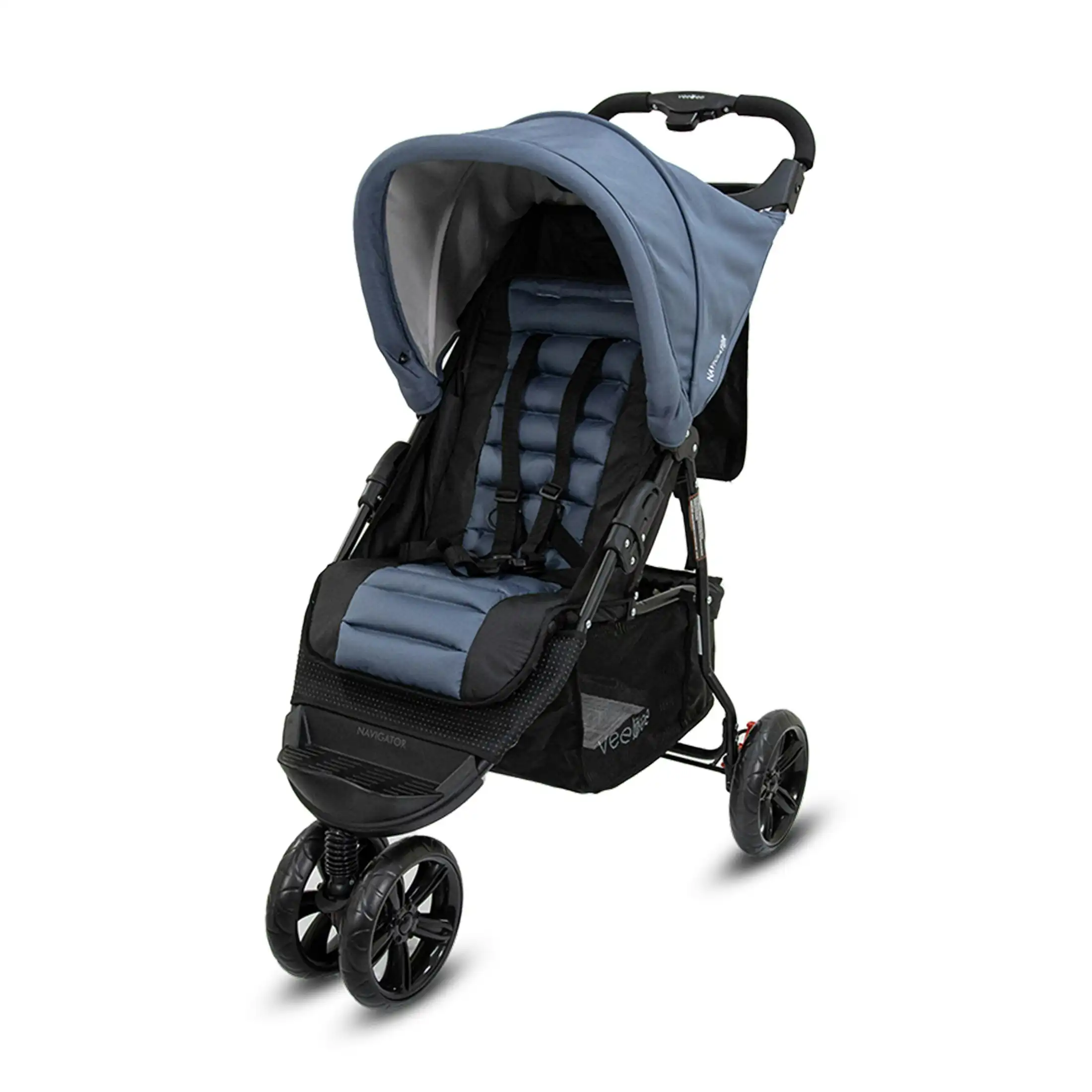 VeeBee 3-Wheel Navigator Stroller - Glacier