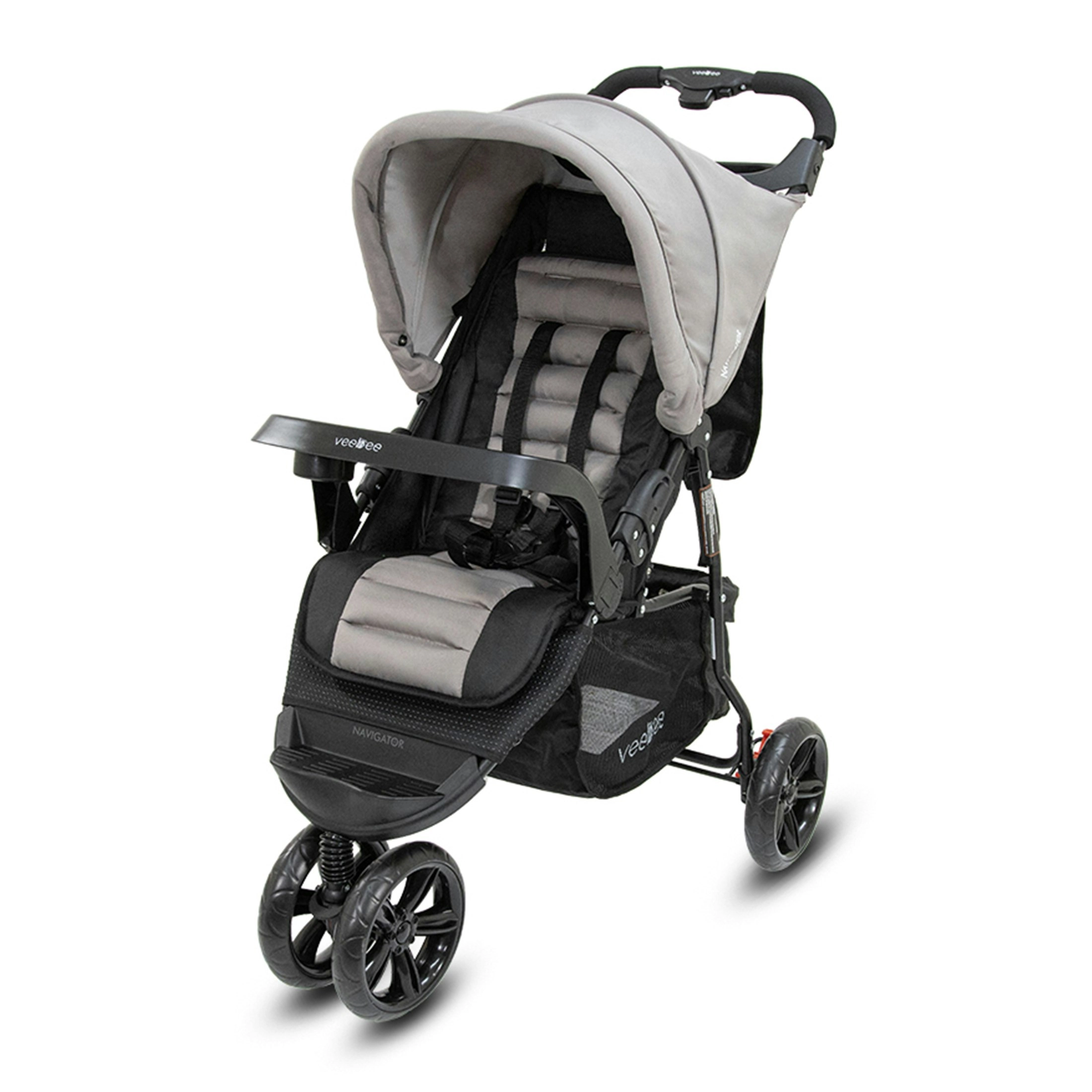 VeeBee 3-Wheel Navigator Stroller - Fauna