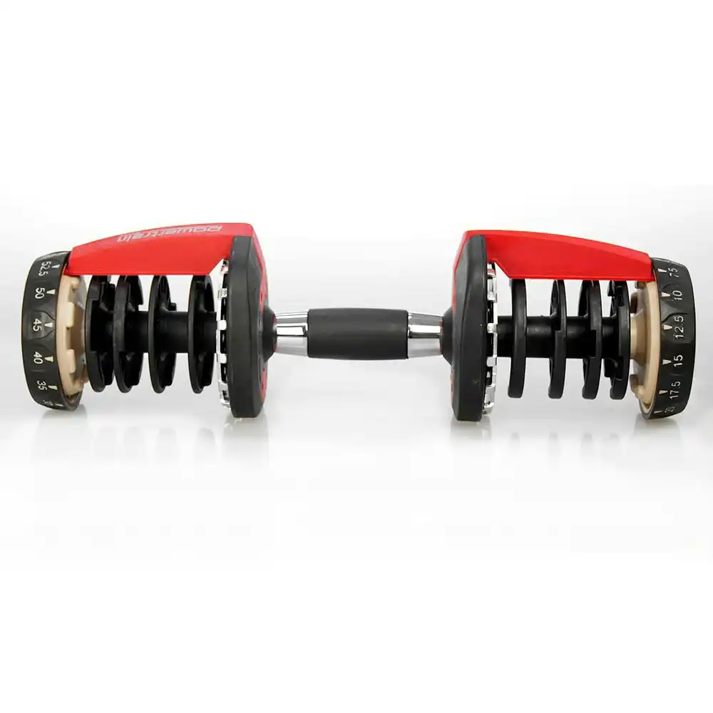 1x Powertrain Adjustable Home Gym Handle for 24kg Dumbbell only