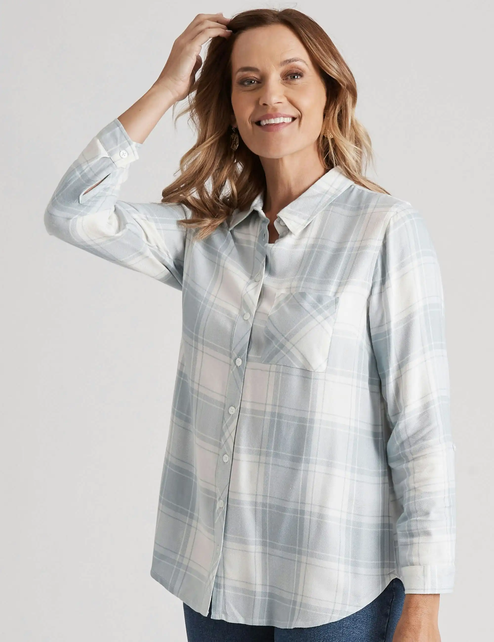 Millers Tured Twill Check Shirt