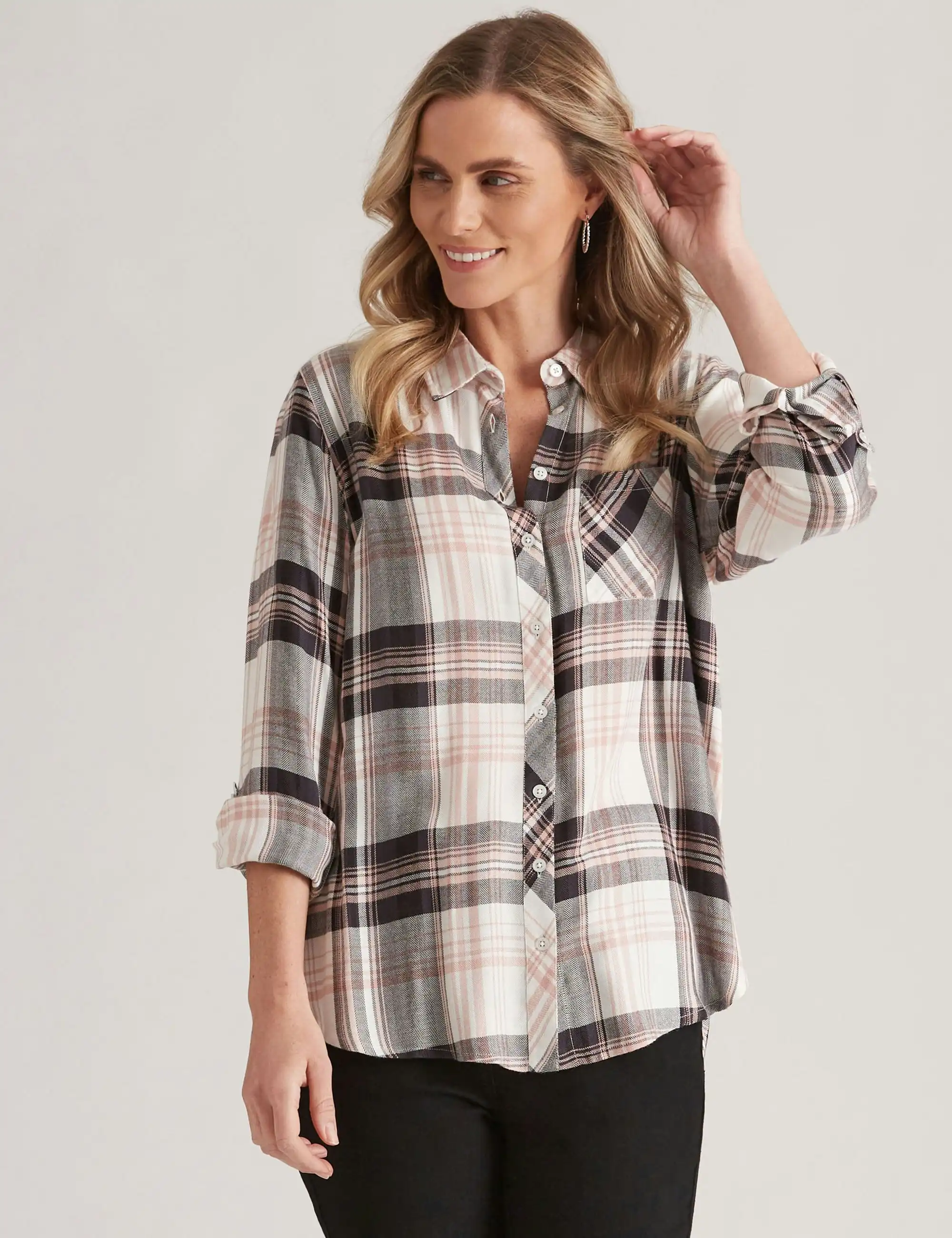 Millers Tured Twill Check Shirt