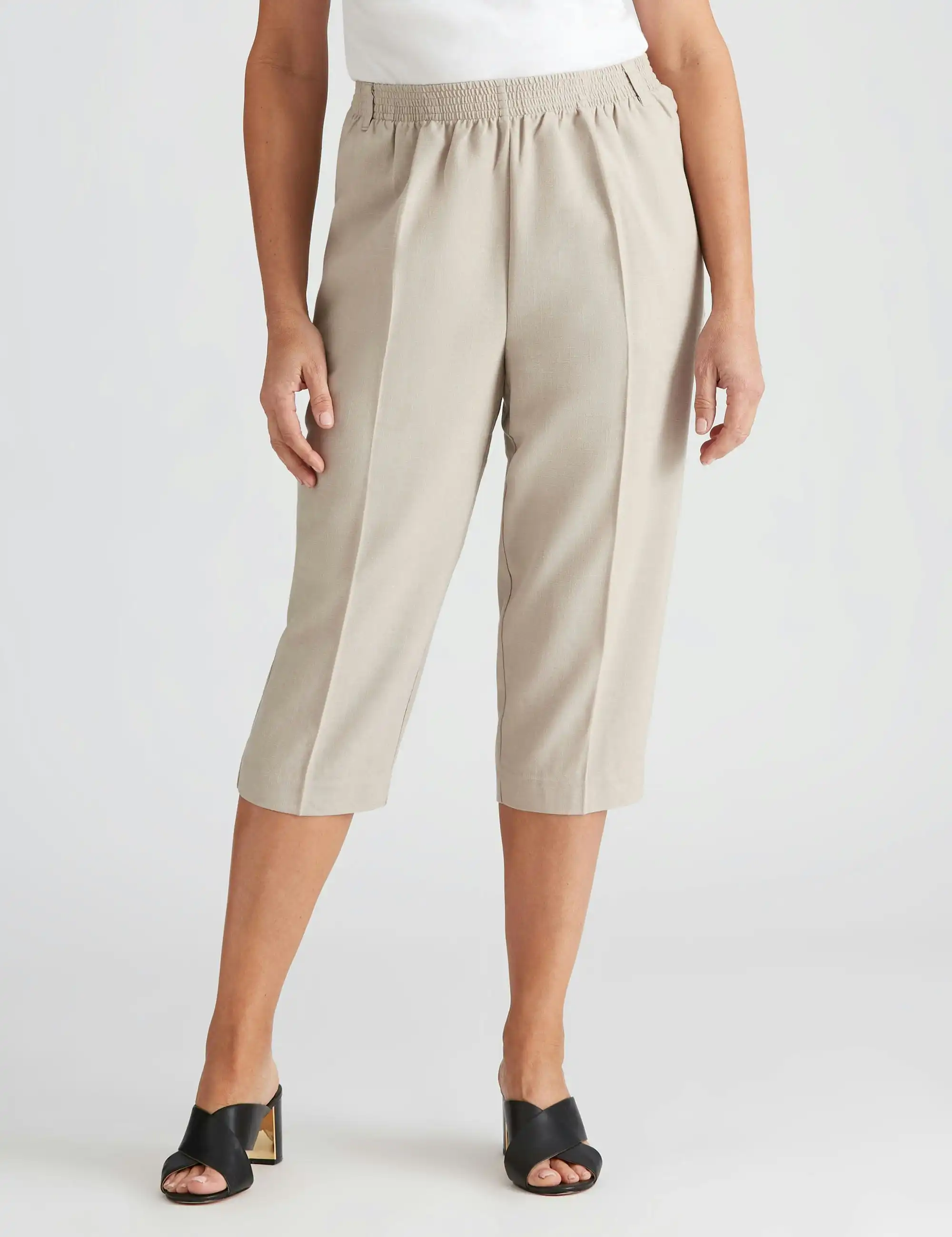 Millers Essential Crop Pants (Neutral)