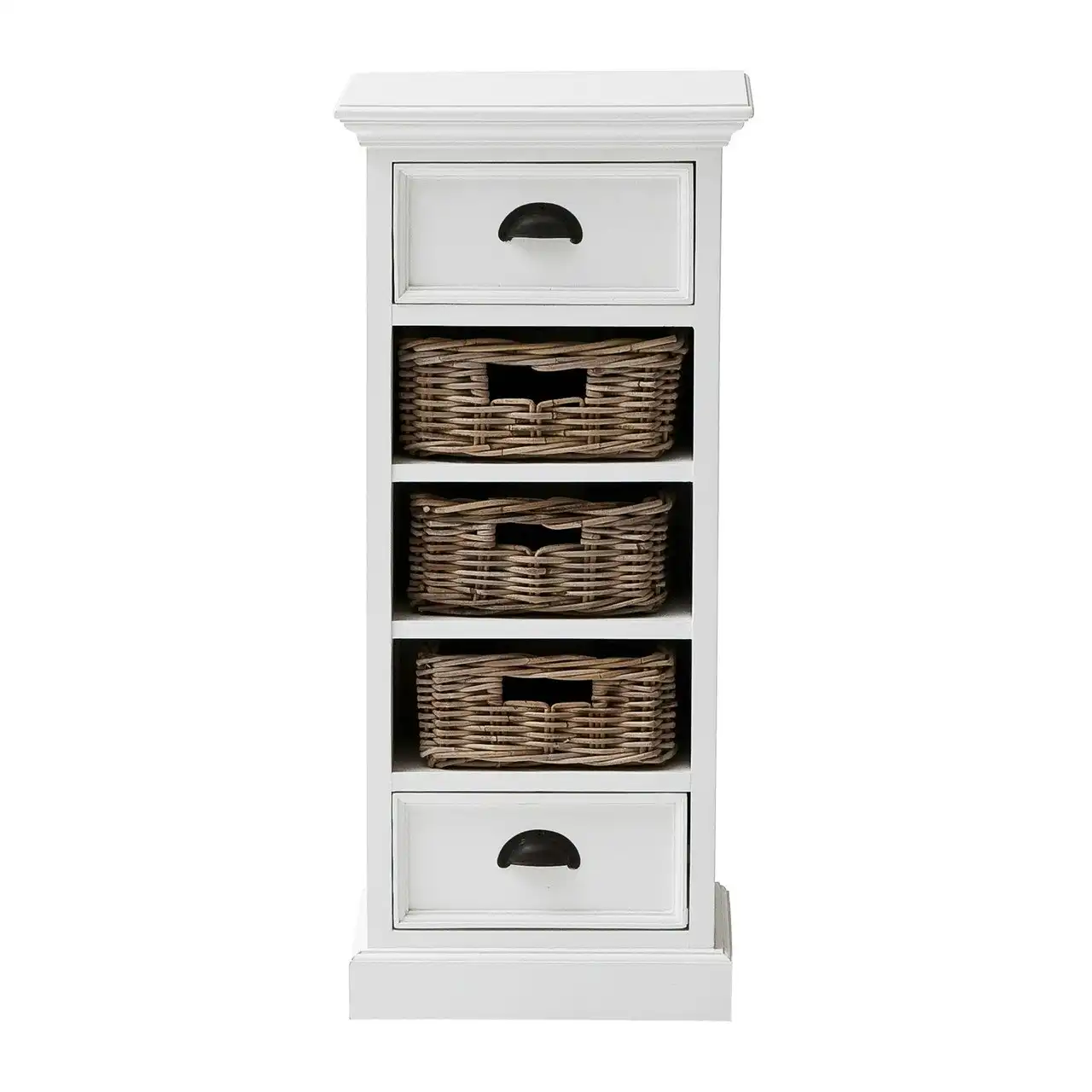 Noveauware Tiana Beach Storage Unit with Basket Set