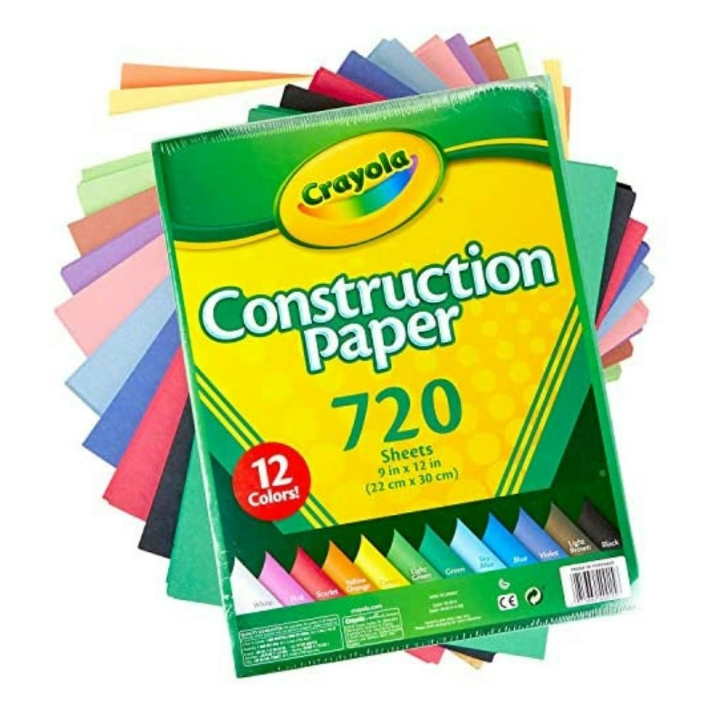 Crayola Construction Paper 720 Sheets